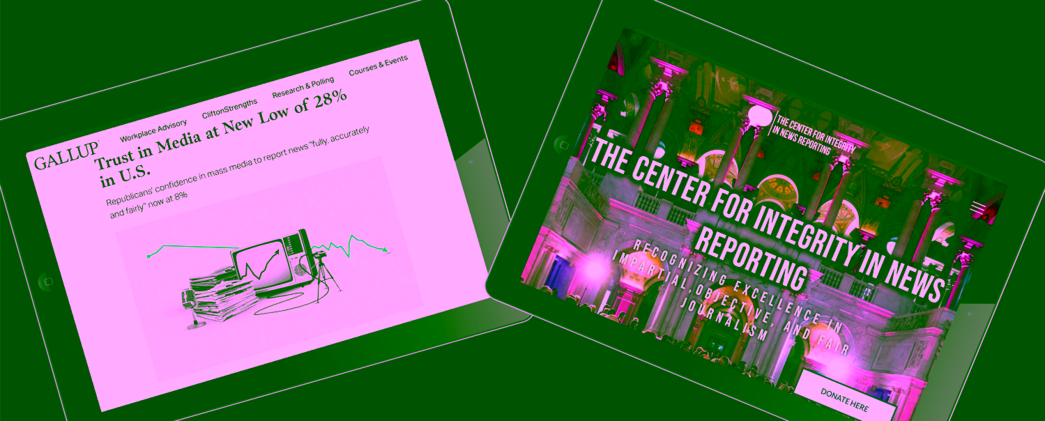The Crisis of Trust in Media: Investigation of data since 1972 3 Timeline of: From Cronkite to Algorithmic Feeds